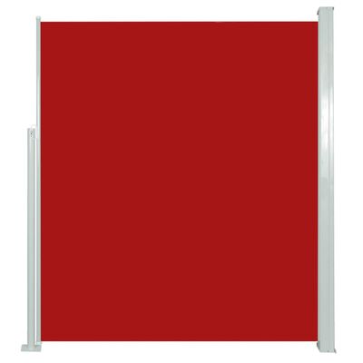 vidaXL Bočna tenda za dvorište/terasu 180 x 300 cm crvena