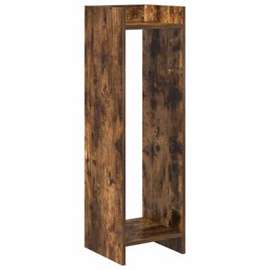 vidaXL Stalak za biljke Dimljeni hrast 30 x 30 x 100 cm