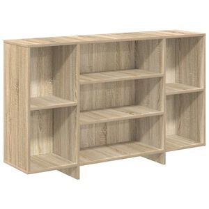 vidaXL Komoda boja hrasta sonome 120 x 30 x 75 cm konstruirano drvo