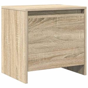 vidaXL Noćni ormarić boja hrasta 45 x 34 x 44,5 cm konstruirano drvo