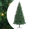 vidaXL Umjetno božićno drvce Zelena 300 cm PVC i Metal i Plastika