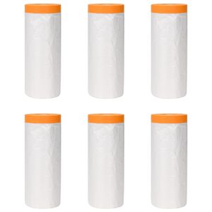 vidaXL Prozračna ploča s ljepilom 6 pcs *Transparent*an 210 x 2000 cm
