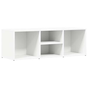 vidaXL Klupa za spremanje obuće bijela 102x35x35 cm konstruirano drvo