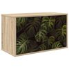 vidaXL TV ormar za montažu na zid ELBURG 69 x 33 x 40 cm Hrast sonoma