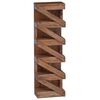 vidaXL Stalak za vino Prirodna 24 x 14 x 80 cm