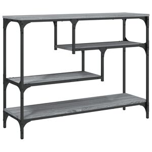 vidaXL Konzolni stol boja hrasta sonome 100x30x75 cm konstruirano drvo