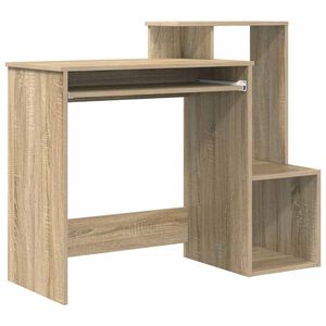 vidaXL Stol Sonoma hrast 106 x 41 x 88.5 cm Konstruirano drvo