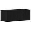 vidaXL TV ormar 80x34x30 cm Crni hrast Konstruirano drvo