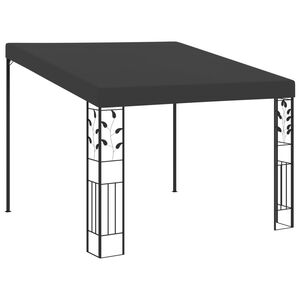 vidaXL Zidna sjenica 3 x 3 x 2,5 m antracit