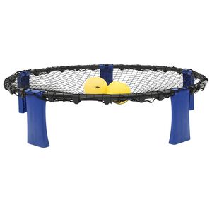 vidaXL Set okrugle mreže s 3 lopte i dodatnom crpkom &Oslash; 90 x 20 cm