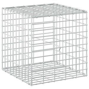 vidaXL Gabion s žicom debljine 3,5 mm i mrežom 5x10 cm 50x50x50 cm