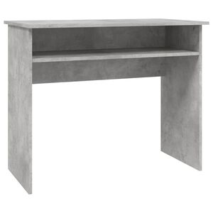 vidaXL Radni stol siva boja betona 90 x 50 x 74 cm konstruirano drvo