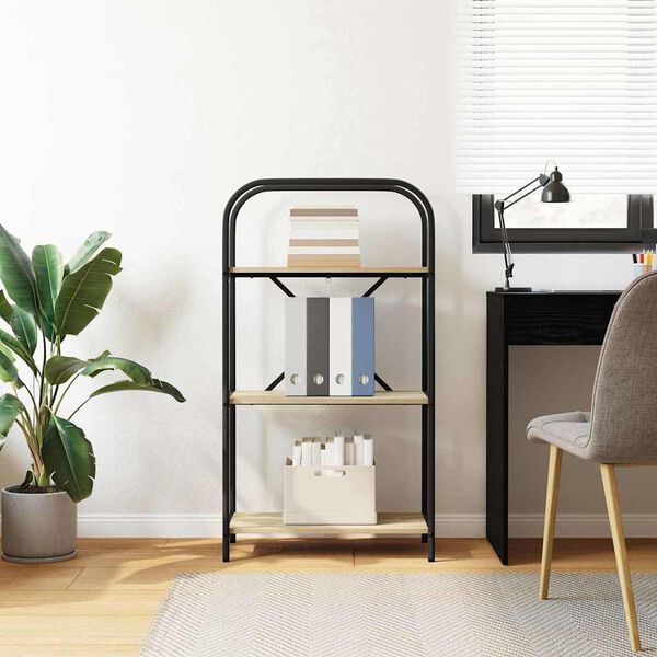 vidaXL Polica Sonoma hrast 60 x 30 x 109 cm Konstruirano drvo