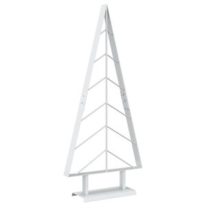 vidaXL Metalno božićno drvce sa stalkom KUOPIO 90 cm Čelik Bijela