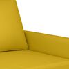 vidaXL 2-dijelni set sofa s jastucima žuti baršunasti