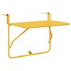 vidaXL Viseci Balkon Stol Goru&scaron;ica 60 x 39 x 65 cm Čelik