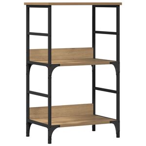 vidaXL Ormarić za knjige umjetnički hrast 50x33x82 cm izrađeno drvo