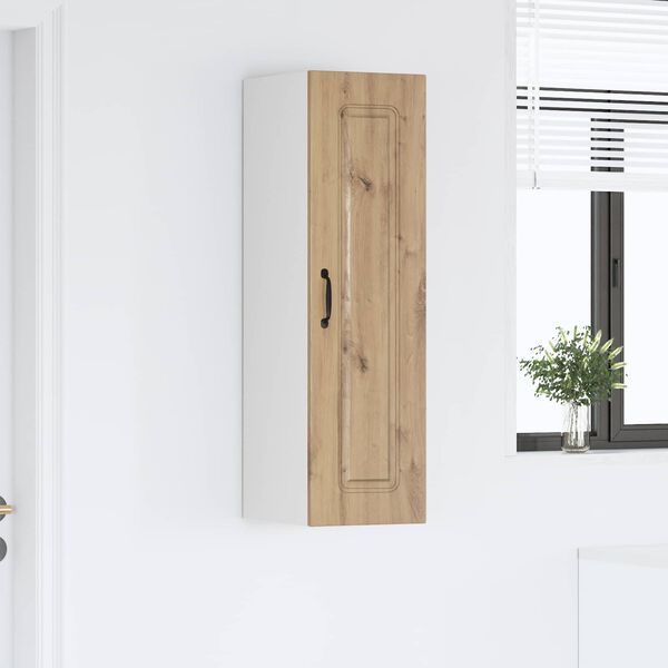 vidaXL Kuhinjski ormarić Kalmar Umjetnički hrast 30 x 31 x 100 cm