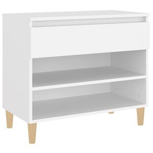 vidaXL Ormarić za cipele bijeli 70 x 36 x 60 cm od konstruiranog drva