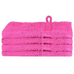 vidaXL Ručnik za Goste SOLUND 4 kom. Ružičasta 15 x 21 cm 550 gsm