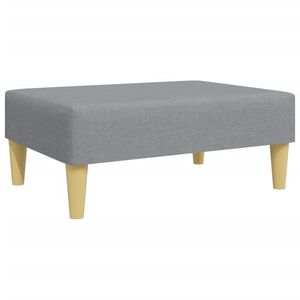 vidaXL Tabure svjetlosivi 77x55x31 cm od tkanine