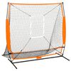 vidaXL Mreža za vježbanje bejzbola crna 174 x 76 x 158,5 cm