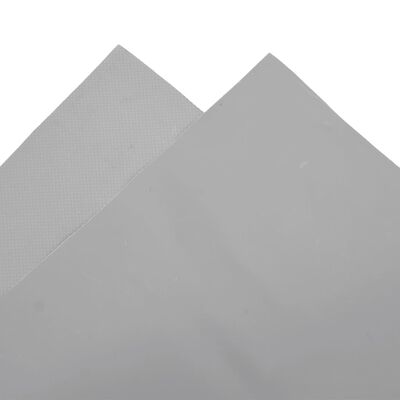 vidaXL Cerada siva 1,5 x 20 m 650 g/m²