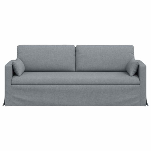 vidaXL Sofa Svijetlo siva