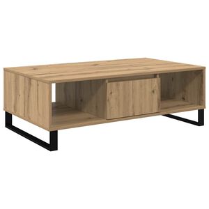 vidaXL Kava Stol Umjetnički hrast 104 x 60 x 35 cm Konstruirano drvo