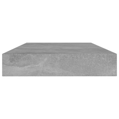 vidaXL Police za knjige 4 kom siva boja betona 80x10x1,5 cm od iverice