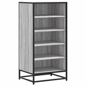 vidaXL Stalak za cipele boja hrasta 48x38x97,5 cm konstruirano drvo