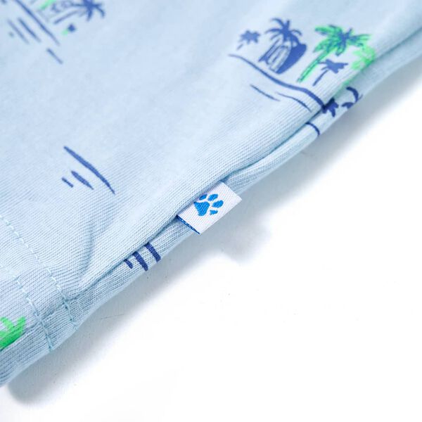 Dječja majica svjetloplava 128