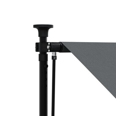 vidaXL Tenda na uvlačenje antracit 200 x 150 cm od tkanine i čelika