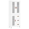 vidaXL Visoka komoda bijela 69,5x34x180 cm konstruirano drvo