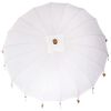 vidaXL Baline&scaron;ki Parasol Krema 215 x 215 x 260 cm