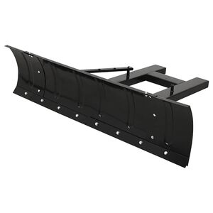 vidaXL Ralica za snijeg za viličar 150 x 38 cm crna