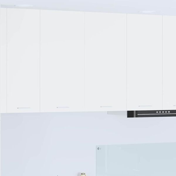 vidaXL Viseći ormarić Bijelo 80 x 31 x 80 cm Konstruirano drvo