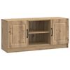 vidaXL TV ormar Hrast artisan 102 x 34,5 x 47 cm Konstruirano drvo