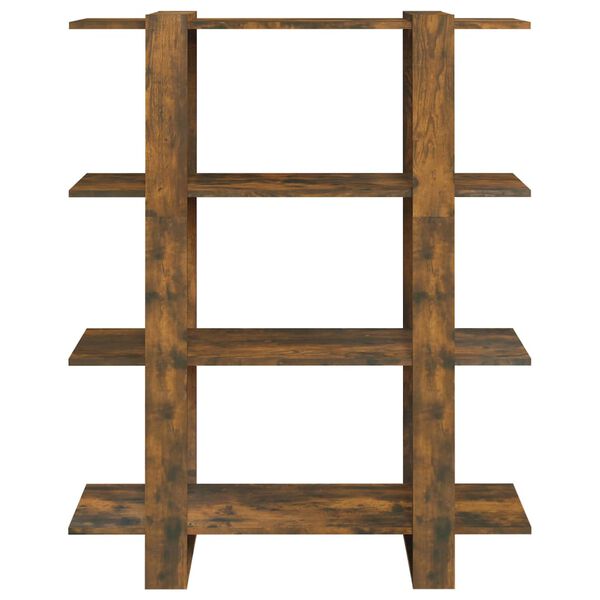 vidaXL Ormarić / sobna pregrada boja dimljenog hrasta 100x30x123,5 cm