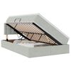 vidaXL Krevet s od storage Svijetlo siva 120 x 190 cm Bar&scaron;un
