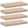 vidaXL Plutajuće police 4 kom 50x23,5x4 cm od konstruiranog drva
