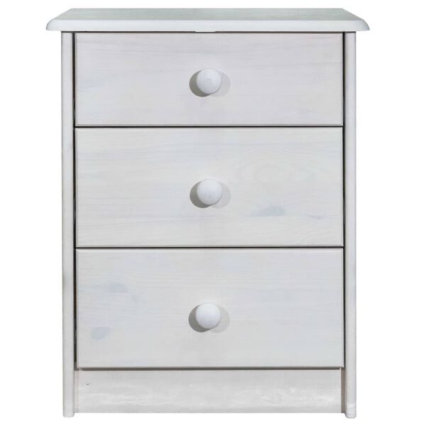 vidaXL Komoda s ladicama 43 x 34 x 53 cm od masivne borovine