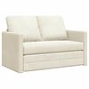 vidaXL Krevet na razvlačenje Krema 204 x 122 x 60 cm Bar&scaron;un