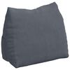 vidaXL Jastuk za leđa Tamno siva 60 x 20 x 50 cm Kordura tekstil