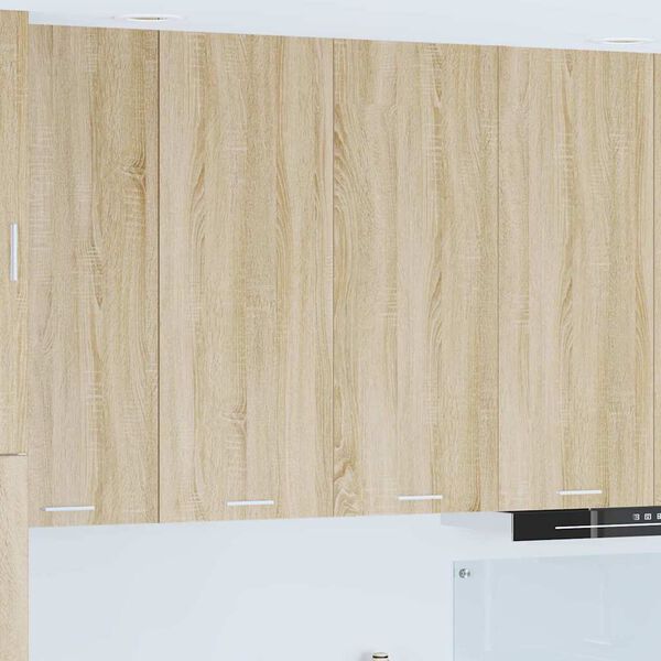 vidaXL Viseći ormarić Sonoma hrast 80 x 31 x 100 cm Konstruirano drvo