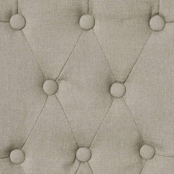 vidaXL Blagovaonske stolice od tkanine 4 kom boja devine dlake