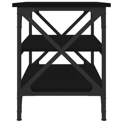 vidaXL Bočni stolić crni 55 x 38 x 45 cm od konstruiranog drva