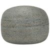vidaXL Ručno rađeni tabure od jute maslinastozeleni 45 x 30 cm