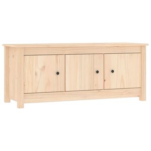 vidaXL Ormarić za cipele 110 x 38 x 45,5 cm od masivne borovine