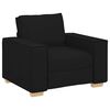 vidaXL Sofa fotelja crna 100x78x84 cm tkanina